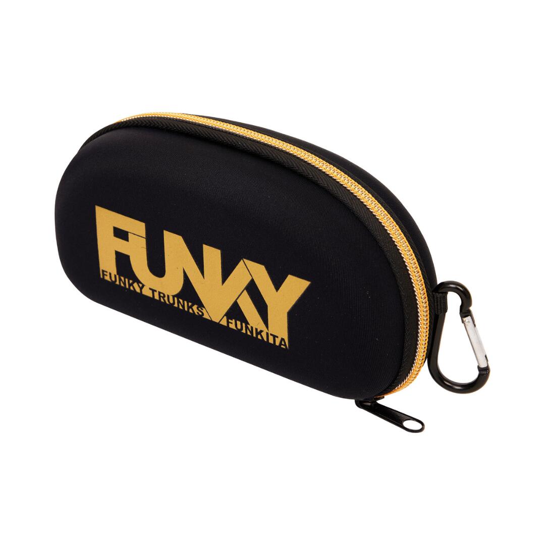 Estojo para óculos de natação Funky Black Attack 3/4