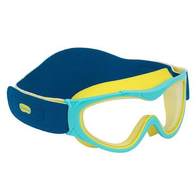 Occhialini da sub per bambini - Fascia in neoprene - Blu navy