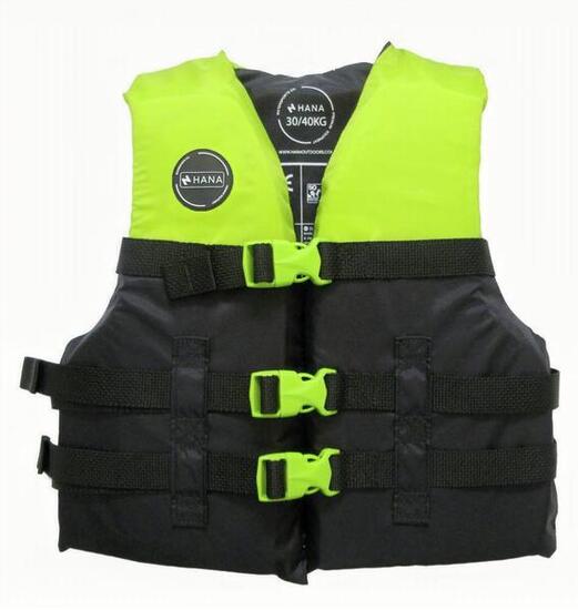 Gilet 50N Nylon - Enfant - Vert - 30/40kg