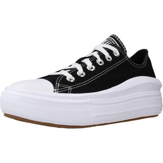 Zapatillas Converse Chuck Taylor All Star Move Low Top, Negro, Mujer