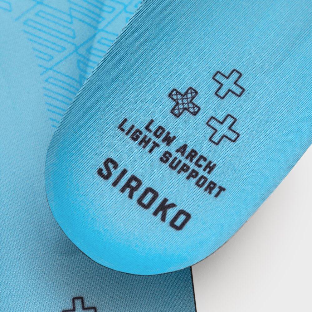 Herren und Damen Radsport Fahrrad-Einlegesohlen Grip Blue Blau 4/7