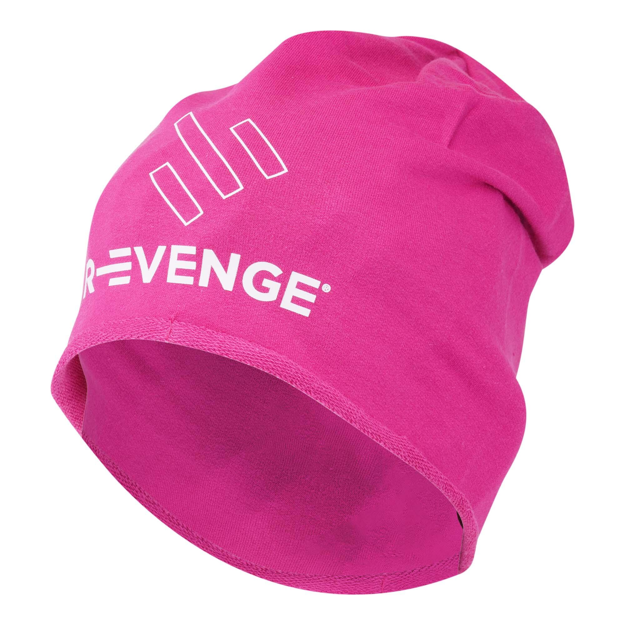 Bonnet adulte en coton sport et temps libre fuchsia 2/4