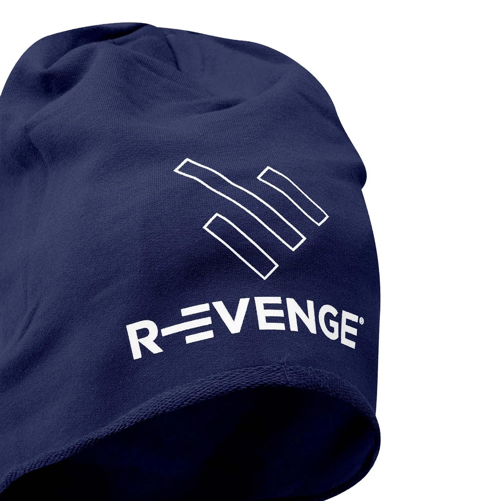 Gorro en algodón deportivo adulto Fitness y tiempo libr running azul 3/4
