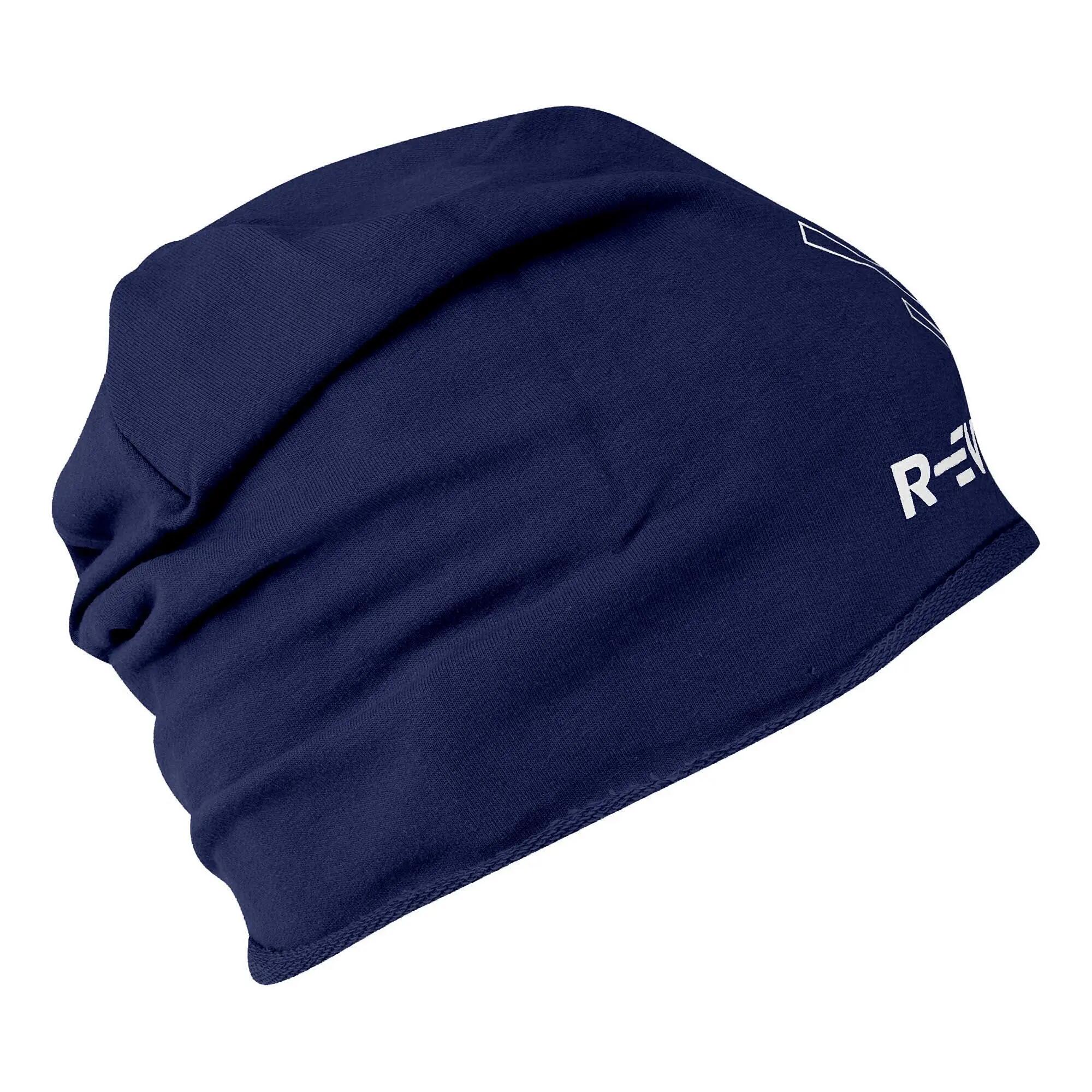 Gorro en algodón deportivo adulto Fitness y tiempo libr running azul 4/4