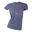 Tricou tehnic cu mânecă scurtă de damă Fitness Running Cardio albastru