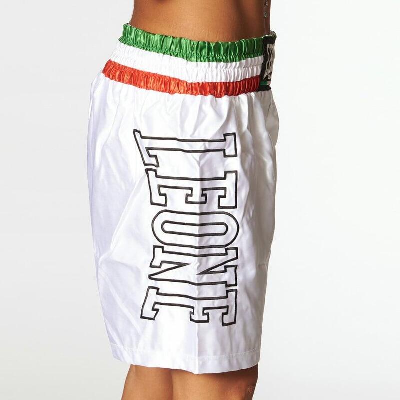 Short Leone Boxing Italian Flag Alb