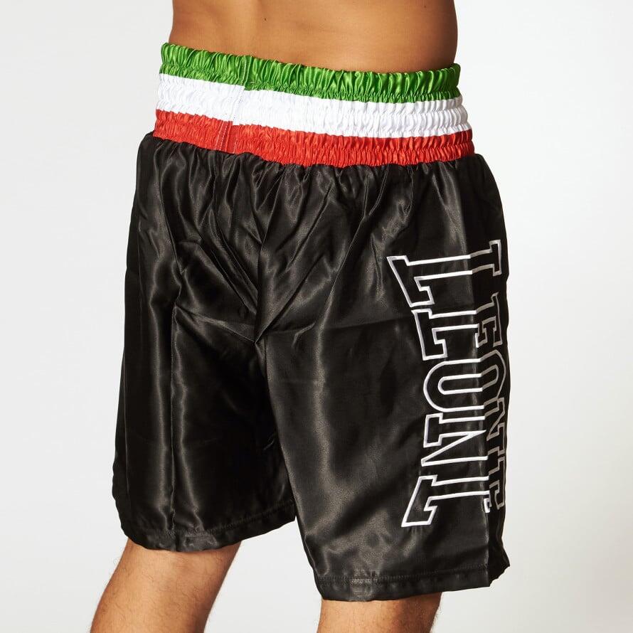 Leone1947 Calças de boxe AB733 pretas XL 2/4