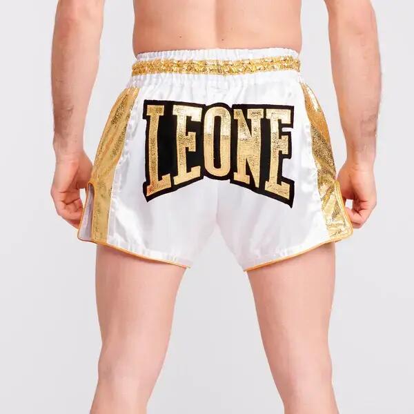 Pantalón Muay Thai Leone1947 KHAO LAK blanco XL 4/6