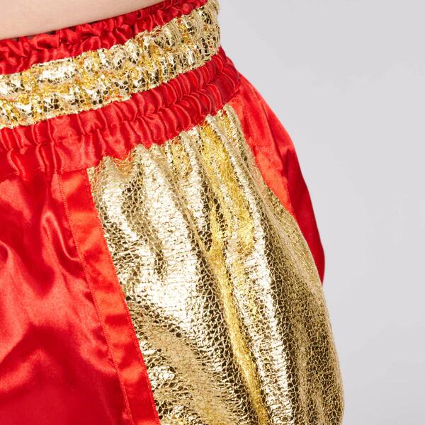 Leone1947 Pantalón Muay Thai KHAO LAK rojo XL 6/7