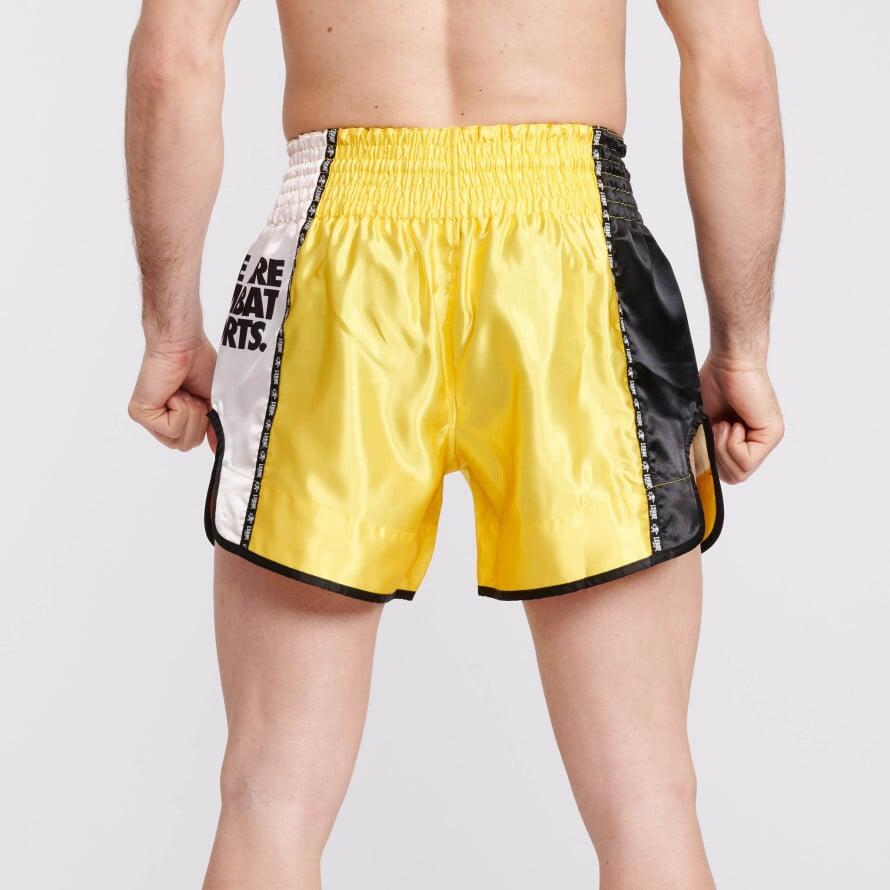 Leone1947 Pantalón Kick & Thai Training amarillo M 6/7
