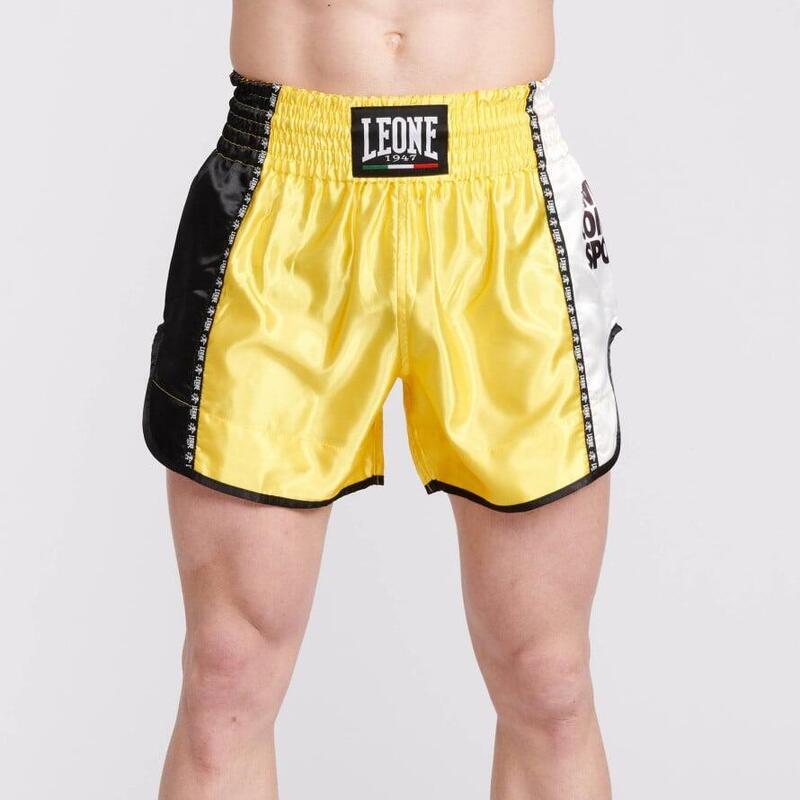 Short Kickboxing Leone Galben