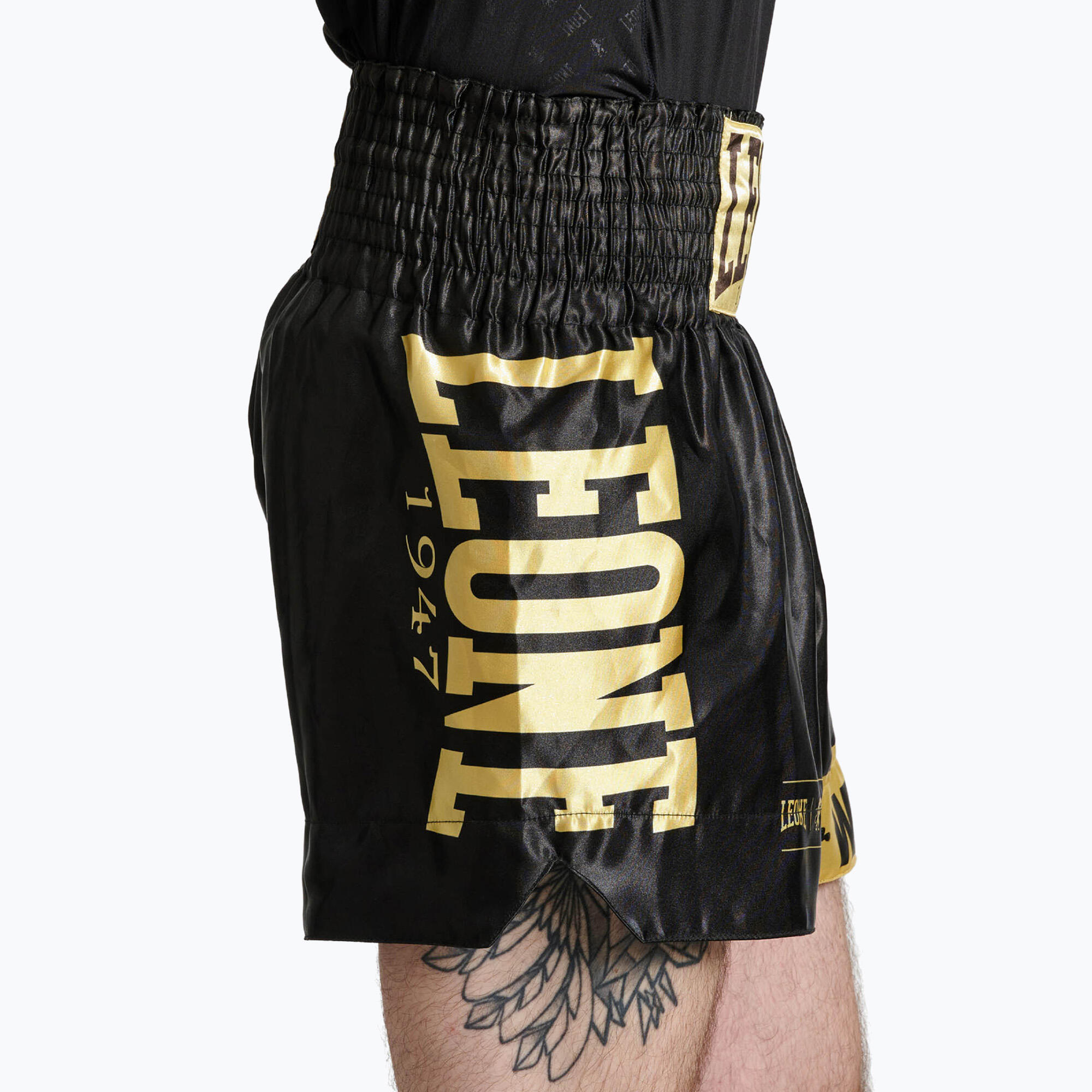 Leone1947 Shorts Kick Thai DNA preto L 4/6