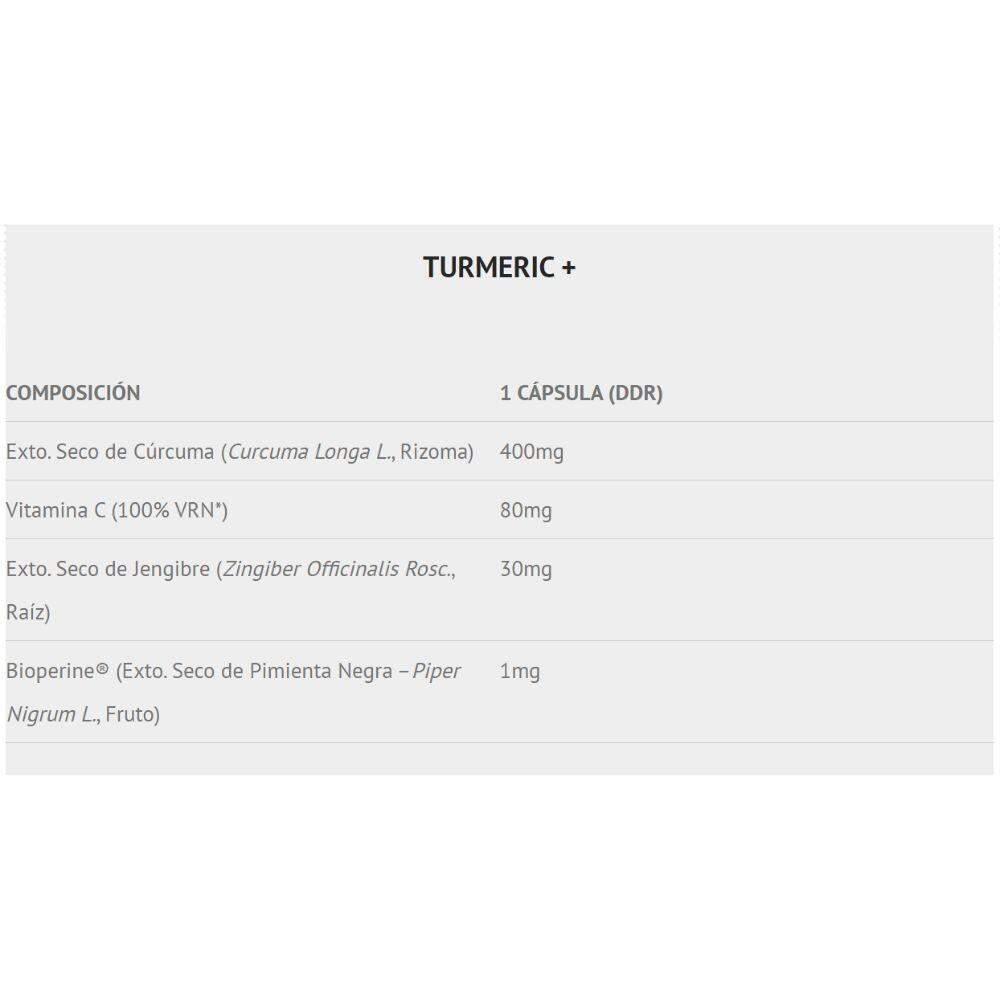 Cúrcuma + 60 cápsulas Scientiffic Nutrition 3/3