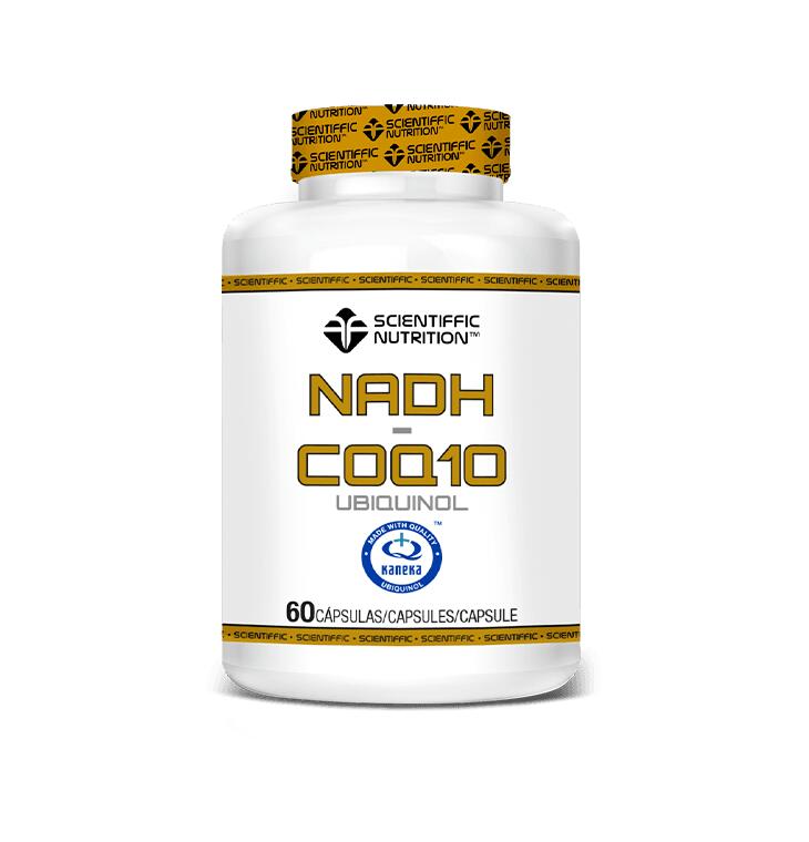 Complejo Energético Scientiffic Nutrition NADH + CoQ10 Metabolismo Antioxidante 1/2