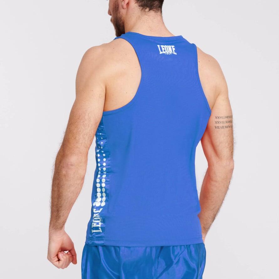 Leone1947 Camisola de boxe AB726 azul L 2/7