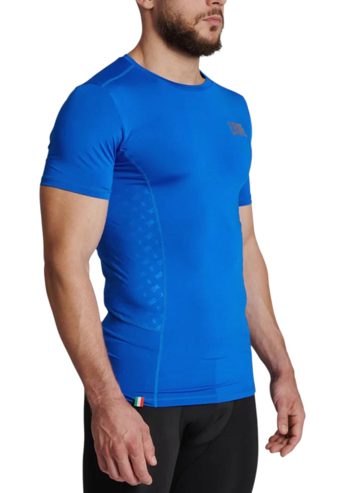 Rashguard corto DNA Leone1947 azul - S 4/7