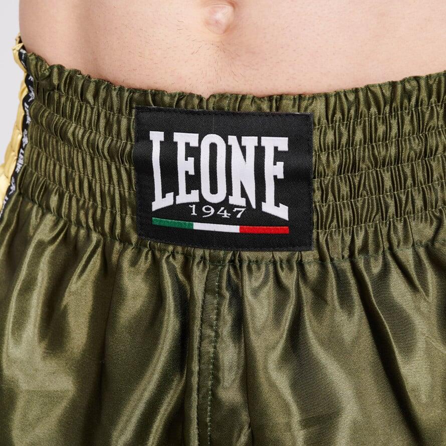 Leone1947 Pantalón Kick & Thai Training Verde S 5/7