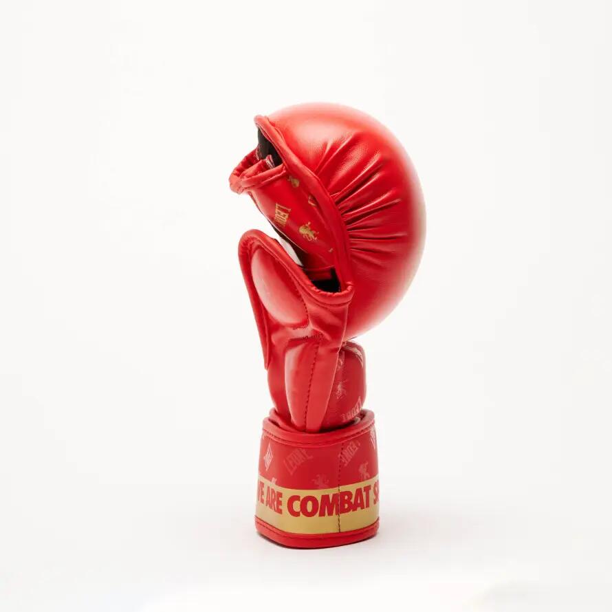 Leone1947 Luvas MMA DNA amadoras vermelhas S 5/7