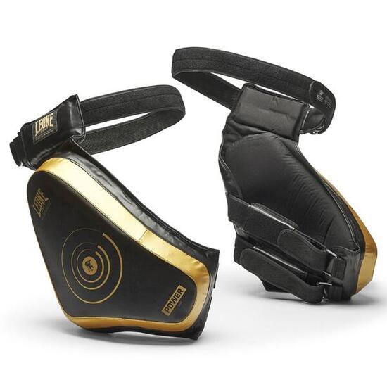 Leone Tights Pads GM442 — Protezioni coscia (coppia) per MMA e Muay Thai