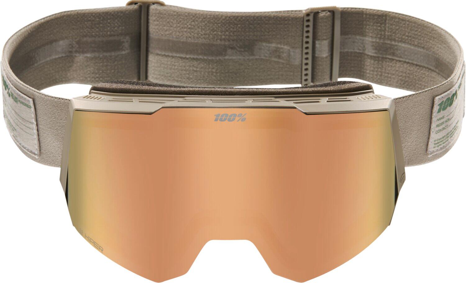 Goggles Snowcraft Hiper Cement-Mirror Beige 3/3