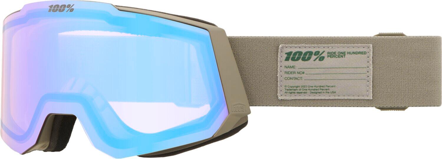 Goggles Snowcraft Hiper Cement-Mirror Beige 2/3