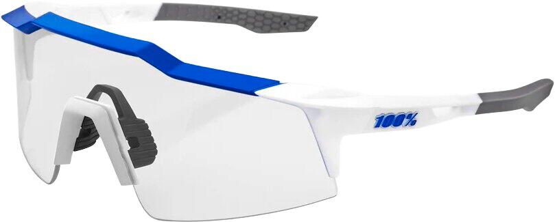 Brille Speedcraft SL Matte White/Metallic Blue-HiPER Blue Multilayer Mirror Lens 4/4