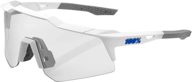 SPEEDCRAFT XS - Bianco opaco - Lente a specchio multistrato blu 4/4