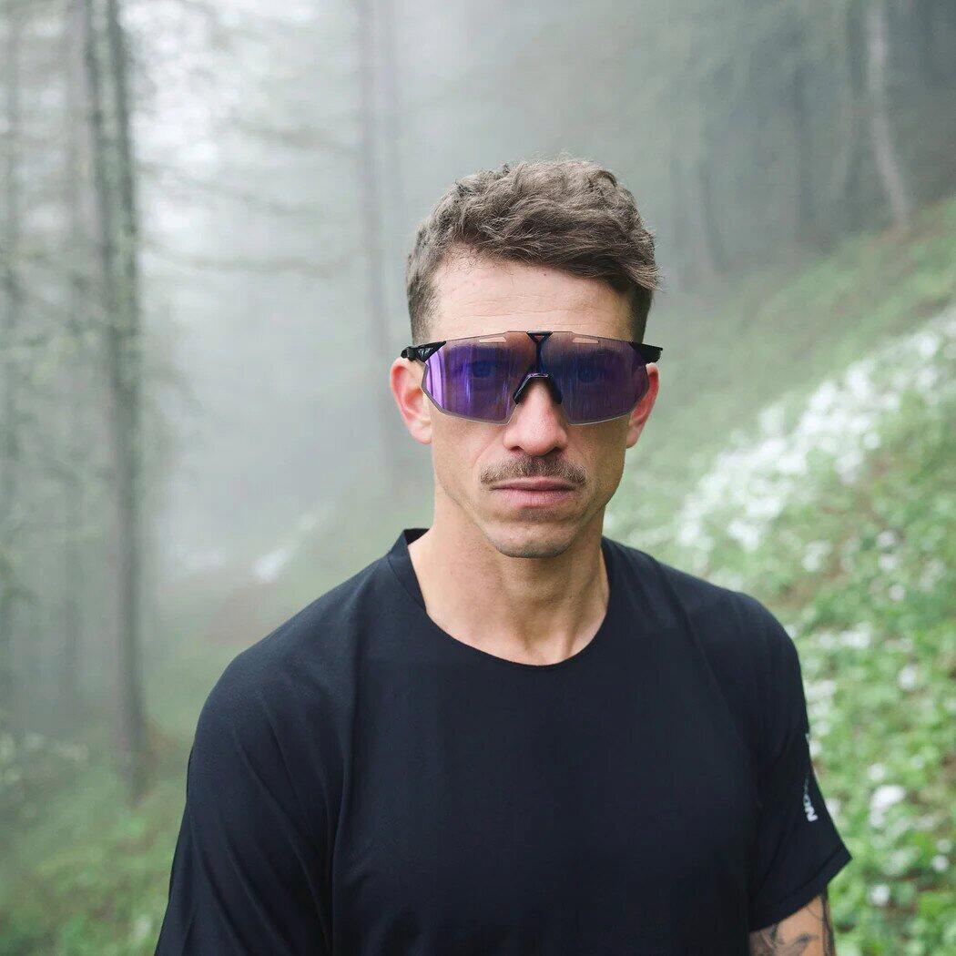 Brille Hypercraft SQ - Gloss Black - Purple Mirror Photochromic Lens 5/5