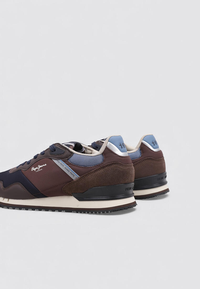 Zapatillas Deportivas Hombre Pepe Jeans LONDON CROSS Marró 4/4