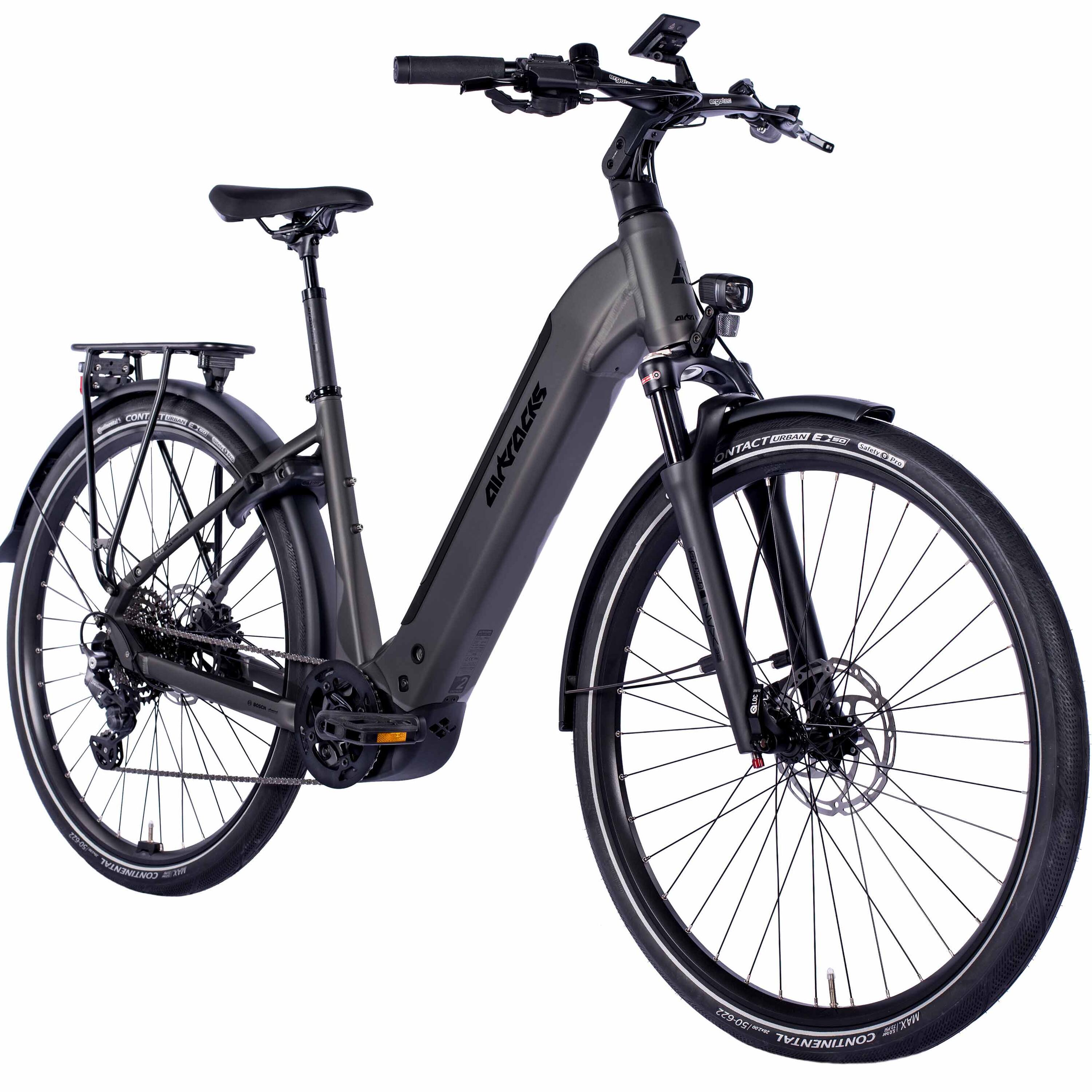 28" Damen E-Bike Trekking Fahrrad LS TERRA TR2 BOSCH Performance Line PX (Smart) 2/3