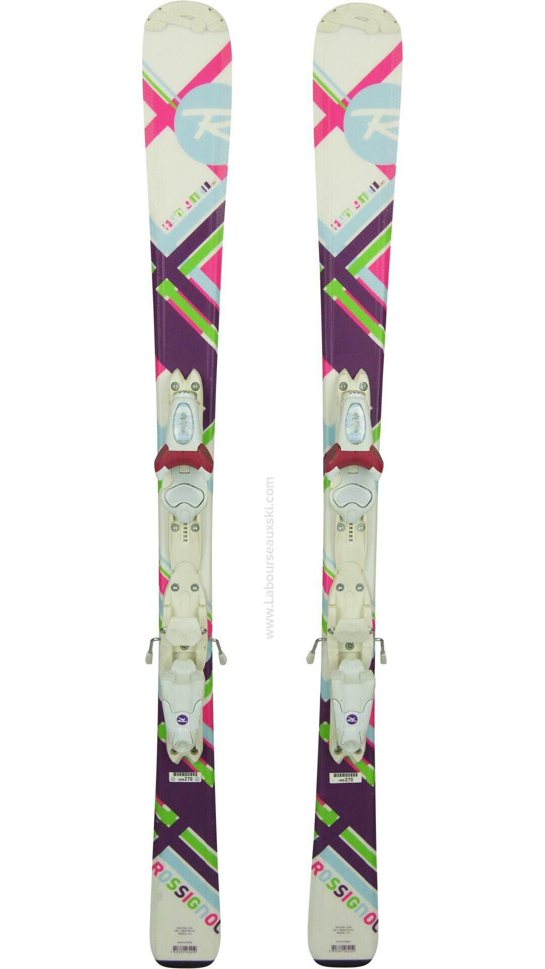 Reconditionné - ROSSIGNOL FUN GIRL Avec Fixation Rossignol Xelium 45 s - Très... 2/7