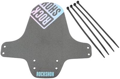 Rockshox spatlap voorwiel clip-on zwart/blauw roze gradient