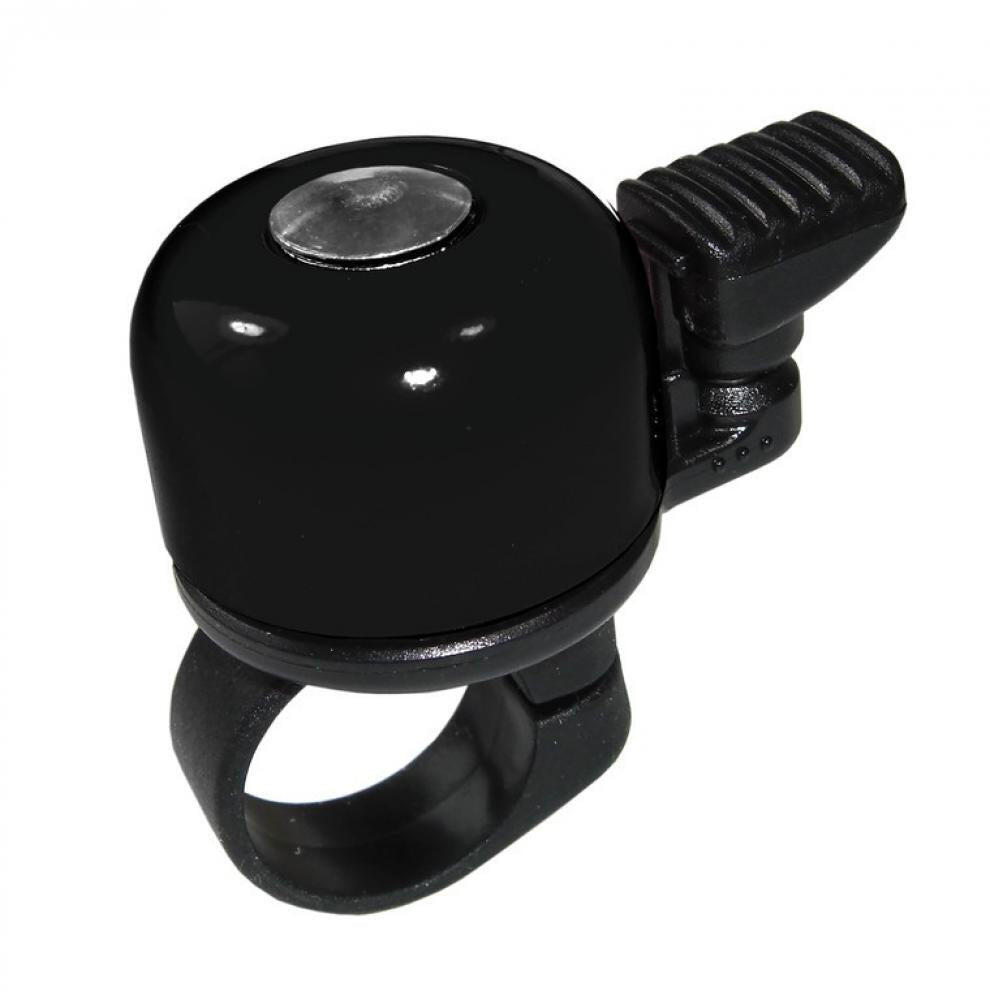 Cloche vélo mini MOUNTY Billy, noir brillant 3/3