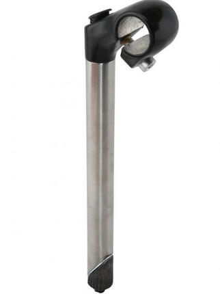 Potence Black Cat 38 mm Ø 22,2 mm 35° argent/noir longueur de tige 230 mm