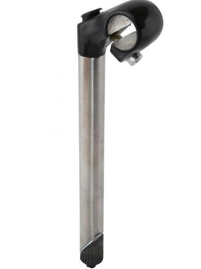 Potence Black Cat 38 mm Ø 22,2 mm 35° argent/noir longueur de tige 230 mm