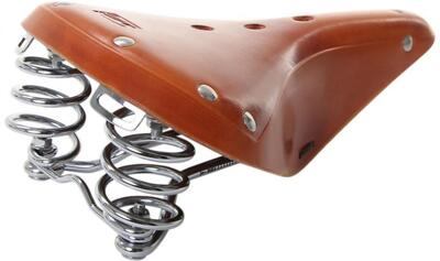 Sella CONTEC Classic Exclusiv Trekking in pelle honey