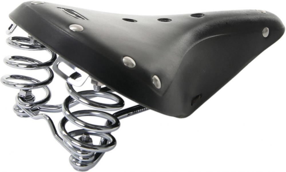 Sillín CONTEC Classic Exclusiv Trekking cuero 280 x 170 mm unisex 2/3