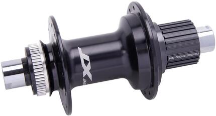Shimano Nabe Deore XT HM8110 Hinterrad 28L12F schwarz STA148 CL