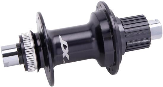 Shimano Nabe Deore XT HM8110 Hinterrad 28L12F schwarz STA148 CL
