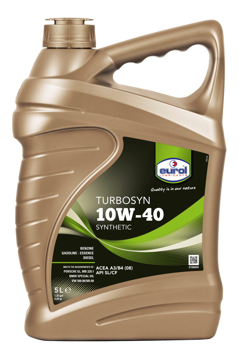 Huile moteur Eurol 10W-40 Turbosyn 5 litres 2/2