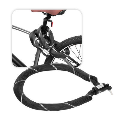 Voltano art2 kettingslot - zwart - 120 cm - art 2 slot