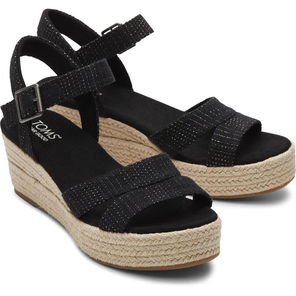 TOMS Audrey Women's Black Wedges