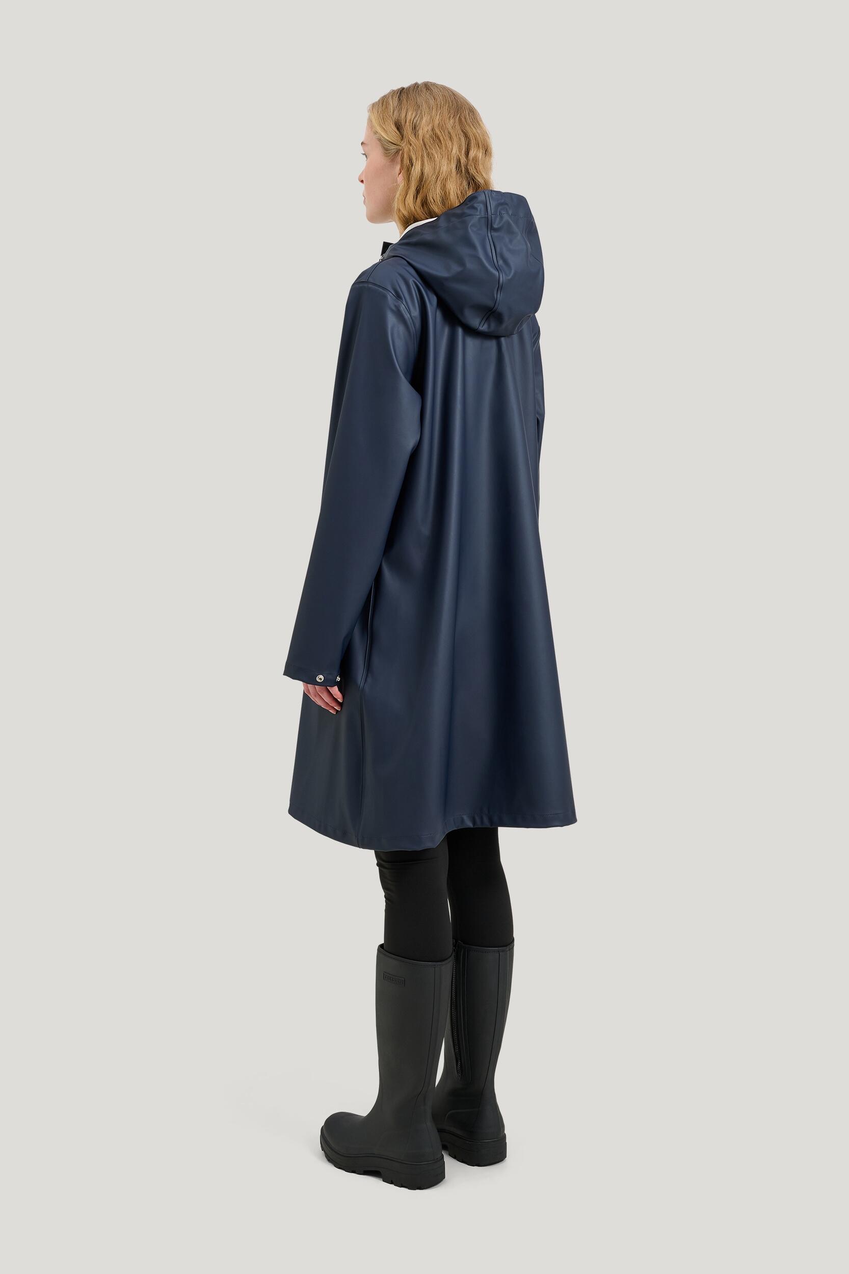 Manteau de pluie Outdoor Femme Coupe A Wings Bleu Marine 5/7