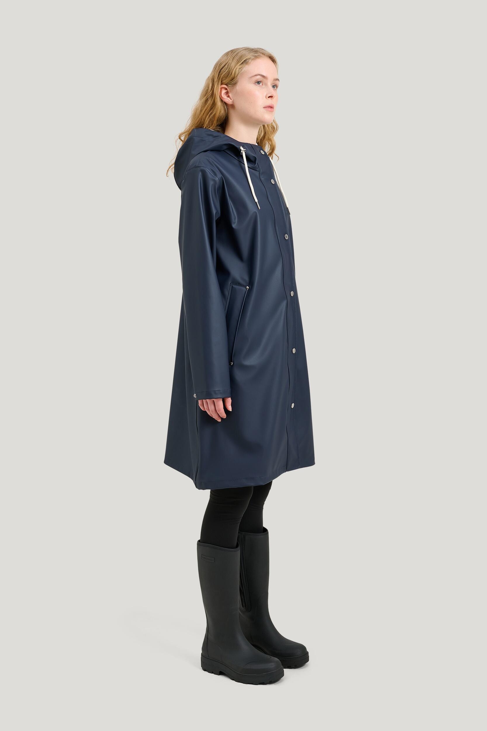 Manteau de pluie Outdoor Femme Coupe A Wings Bleu Marine 4/7