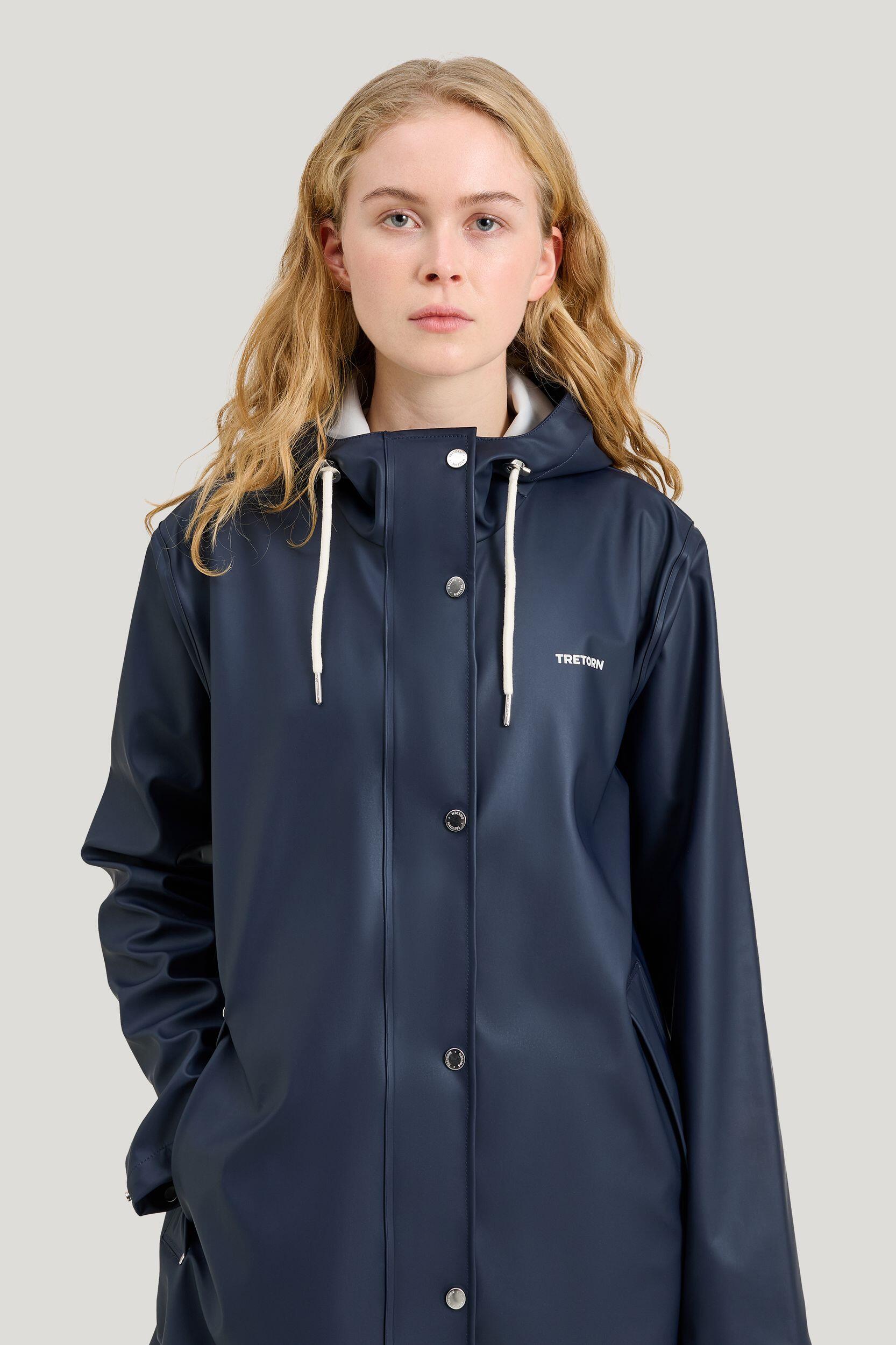 Manteau de pluie Outdoor Femme Coupe A Wings Bleu Marine 6/7