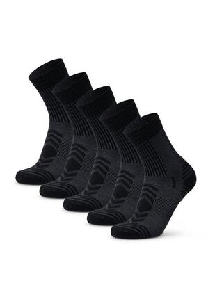Wandersocken leicht Merinowolle Winter 5 Paar