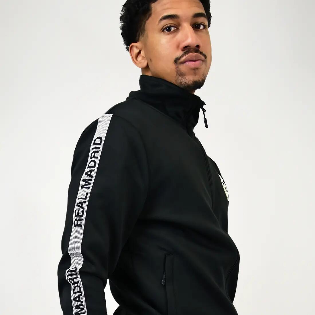 Real Madrid Men's Tracksuit 25/26 - Black - Decathlon