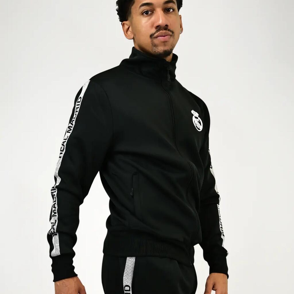 Real Madrid Men's Tracksuit 25/26 - Black