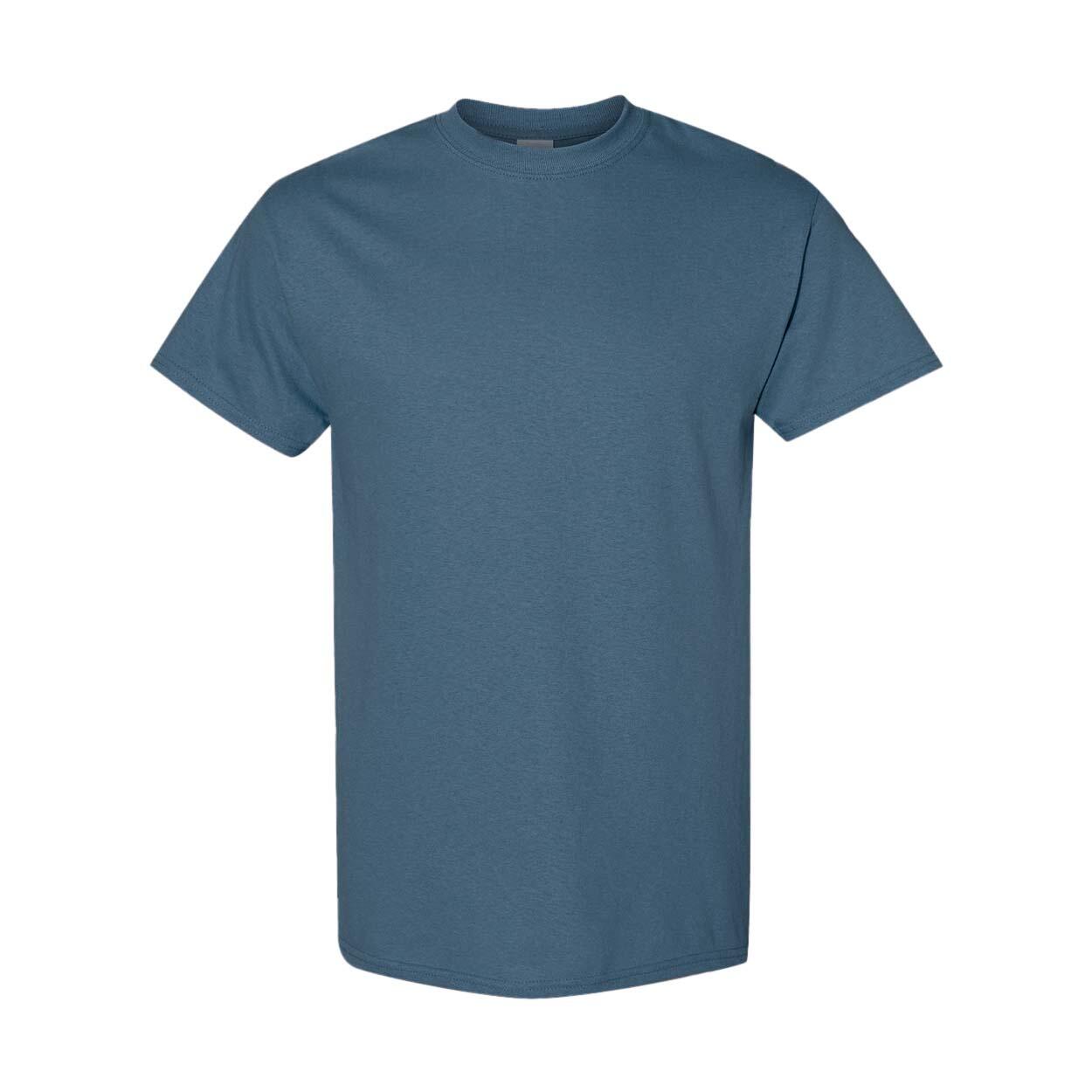 Gildan Mens Heavy Cotton Short Sleeve T-Shirt (Pack Of 5)