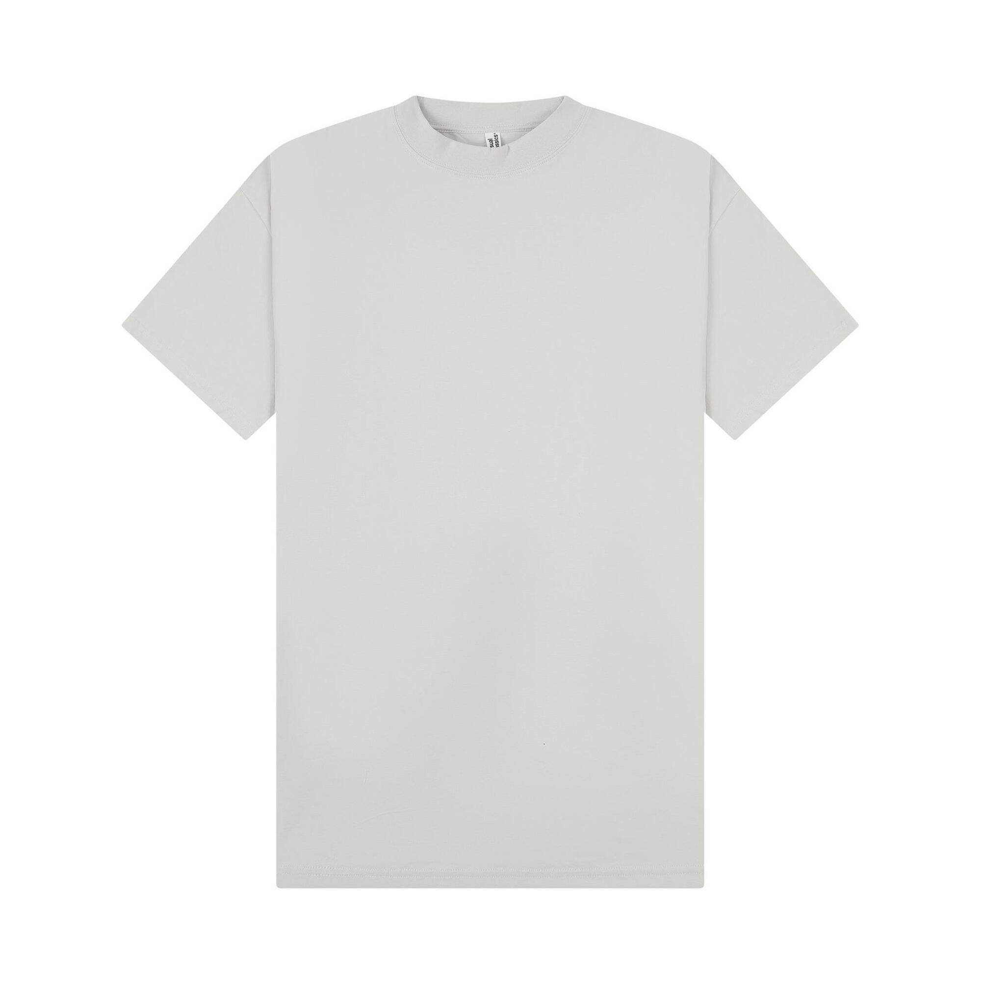 Casual Classics Unisex Adult Combed Ringspun Cotton Extended Neckline Tall
